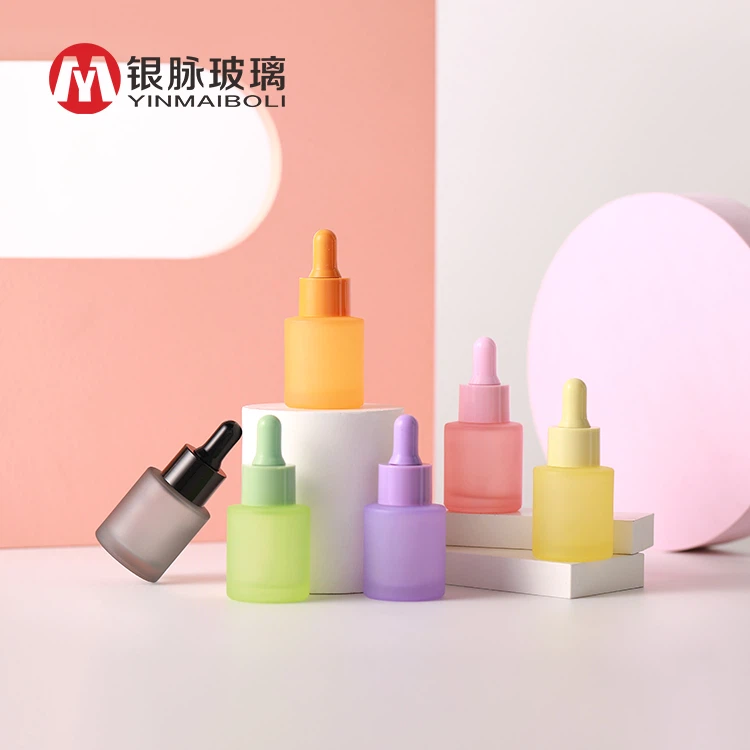 Frosted Dropper Bottles